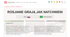 Desktop Screenshot of gazeta.pl
