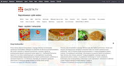 Desktop Screenshot of gazeta.tv